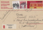 Bus -  Suisse - Carte Postale Recommandée De 1976 - Oblitération Biel - Bienne1er Jour - Lettres & Documents