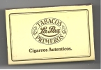 Fumeur, Cigare, "La Paz", Classe Ouverte - Boite Allumettes Voir Scan, Utilisée, Vide   (AL310) - Tobacco