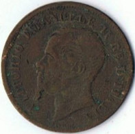 5 Centesimi   1861  N - 1861-1878 : Victor Emmanuel II.