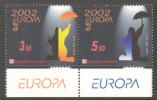 Croatia 2002 Europa CEPT Set Of 2 MNH** - 2002