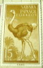 Spanish Sahara 1957 Animals Ostrich 15c - Mint Hinged - Sahara Español