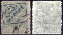 Turchia-0101 - Valori Per Giornali N.2 - Emissione 1891 -Qualità A Vostro Giudizio. - Used Stamps