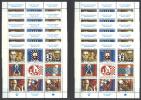 Jugoslawien – Yugoslavia 1995 World Chess Champions II Mini Sheet Of 8 + Label MNH 50 X; Mi.2723-30 - Ungebraucht