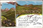 Schuls Tarasp 2 Bild  Schlumpf  Litho - Tarasp