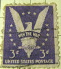 USA 1942 Victory 3c - Used - Usati