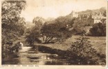 Postal HADDON HALL (Derbyshire) Gran Bretaña 1934 - Derbyshire