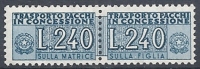 1955-81 ITALIA PACCHI IN CONCESSIONE 240 LIRE MNH ** - RR10379-2 - Consigned Parcels