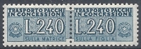 1955-81 ITALIA PACCHI IN CONCESSIONE 240 LIRE MNH ** - RR10379-5 - Consigned Parcels