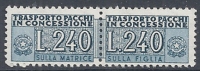 1955-81 ITALIA PACCHI IN CONCESSIONE 240 LIRE MNH ** - RR10379-6 - Concessiepaketten