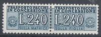1955-81 ITALIA PACCHI IN CONCESSIONE 240 LIRE MNH ** - RR10380-3 - Concessiepaketten
