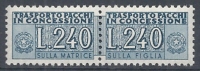 1955-81 ITALIA PACCHI IN CONCESSIONE 240 LIRE MNH ** - RR10380-5 - Consigned Parcels