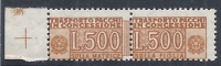 1955-81 ITALIA PACCHI IN CONCESSIONE 500 LIRE MNH ** - RR10391 - Concessiepaketten