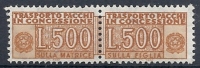 1955-81 ITALIA PACCHI IN CONCESSIONE 500 LIRE MNH ** - RR10393-3 - Concessiepaketten