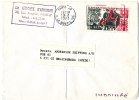France Cover Sent Air Mail To Sweden 19-7-1973 (the Cover Has Been Bended) - Lettres & Documents