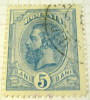 Romania 1893 King Charles 5b - Used - Usati