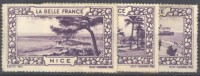 Lot De 3 Vignettes La Belle France Nice (06) Alpes-Maritimes PACA - Other & Unclassified