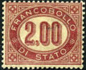 Italy O6 Mint Hinged 2l Official From 1875 - Service