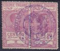 COLONIE ITALIANE - Marca Da Bollo  _   Cent. 50 X 2 - Steuermarken