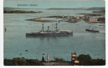 Vintage 00-10s - Queenstown Harbour Ireland - Boat Ship - Unused - Good Condition - 2 Scans - Valentine Dublin - Cork