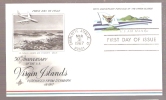 FDC 50th Anniversary Of The U.S. Virgin Islands - Scott # UXC6 - 1961-1970