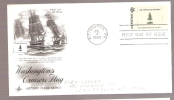 FDC Historic Flag - Washington's Cruisers Flag - 1961-1970