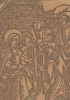 Jésus , Marie  - Carte Couleur Cuivrée - Cp 10 X 15 - Luoghi Santi