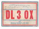 PO4068# RADIO - DARC. QSL - DL 3 0X - MUNCHEN   No VG - Radio