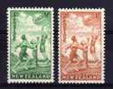 New Zealand - 1940 - Health Issue/Beach Ball - MNH - Unused Stamps