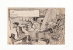 Belle Carte 1905 Signé Henri Morin : "le Changement De Domicile ", Déménagement - Morin, Henri