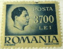 Romania 1947 King Michael 3700L - Used - Neufs