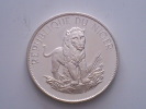 NIGER -   ANNO 1968 - 10 FRANCHI LEONE PROOF  ARGENTO SILVER - Niger