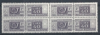 1955-79 ITALIA PACCHI POSTALI 40 LIRE QUARTINA MNH ** - RR10412-2 - Pacchi Postali