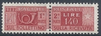 1955-79 ITALIA PACCHI POSTALI 140 LIRE MNH ** - RR10413 - Paketmarken
