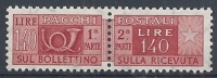 1955-79 ITALIA PACCHI POSTALI 140 LIRE MNH ** - RR10413-2 - Paketmarken