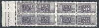 1955-79 ITALIA PACCHI POSTALI 40 LIRE QUARTINA MNH ** - RR10415 - Colis-postaux