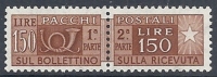 1955-79 ITALIA PACCHI POSTALI 150 LIRE MNH ** - RR10418-2 - Paketmarken