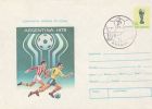ROMANIA 1978 POSTAL STATIONERY ; POSTMARK EXPO FOOTBALL BRASOV - 1978 – Argentine