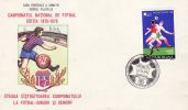 ROMANIA 1976 STEAUA CUCURESTI SPECIAL COVER WITH POSTMARK - Clubs Mythiques