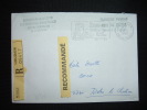 LR FP OBL. MECANIQUE 26-6-1989 HOUDAIN (62 PAS DE CALAIS) - Lettres Civiles En Franchise