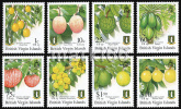 BVI - 2005 - Definitive - Fruits - Mint Definitive Stamp Set - Iles Vièrges Britanniques
