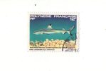 POLYNESIE - Poste N° 194 - Requin Carcharhinus Melanoptérus Oblitéré ) - Gebruikt