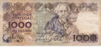 Billet - Portugal - 1000 Escudos - 1988 - Portogallo