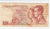 Billet - Belgique - 50 Francs - 16.05.1966 - 50 Francos