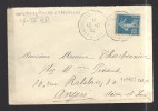 FRANCE 1922 N° 140 Obl. Ambulant  Varennes S/allier à Trezelles - Briefe U. Dokumente