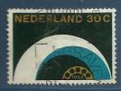 PAYS BAS , NEDERLAND , 30 C , Cadran Et Cercles , 1962 - Oblitérés