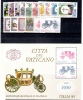Vaticano 1985 Annata Completa 16 V +1 Foglietto Nuova Illing. New MNH - Nuevos