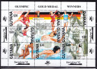 RT)1992 GUYANA, GOLD MEDAL WINNER,M/S, GYMNASTICS,SWIMMING,MNH.- - Zomer 1992: Barcelona