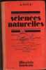 SCIENCES NATURELLES A FAMIN HACHETTE 1ERE EDITION 1937 - NOMBREUX DESSINS ET GRAVURES - 360  PAGES - LIVRE EN BON ETAT - 6-12 Ans