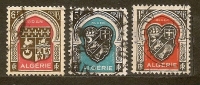 ALGERIA Algerie Algerien N. 215-268-271/US - 1947/1948  - Lot Lotto - Oblitérés