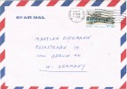 1658. Carta Aerea ASHQELON (israel) 1986 A Berlin - Storia Postale
